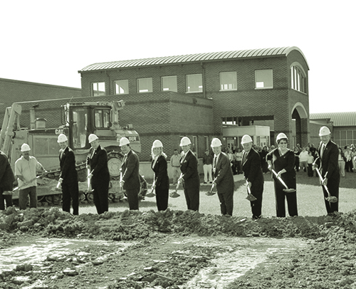 men digging a long time ago